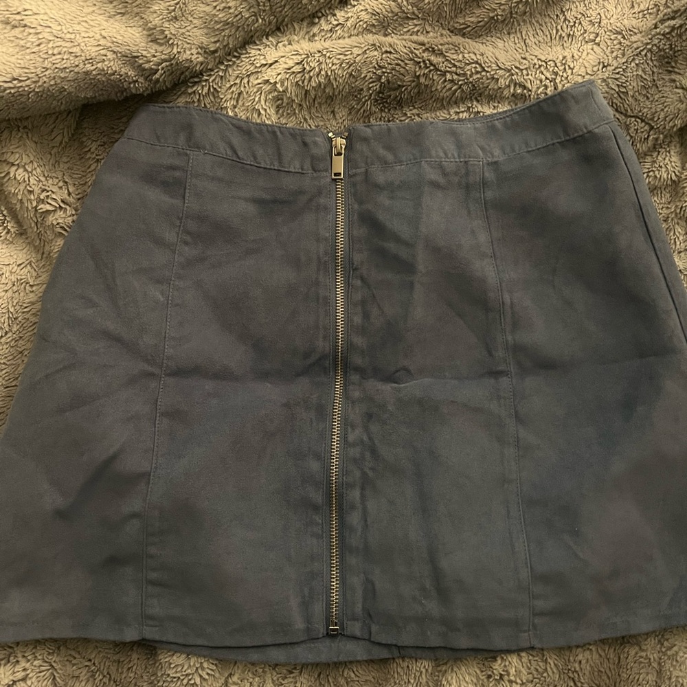 Elegant Blue-Grey Women's Skirt